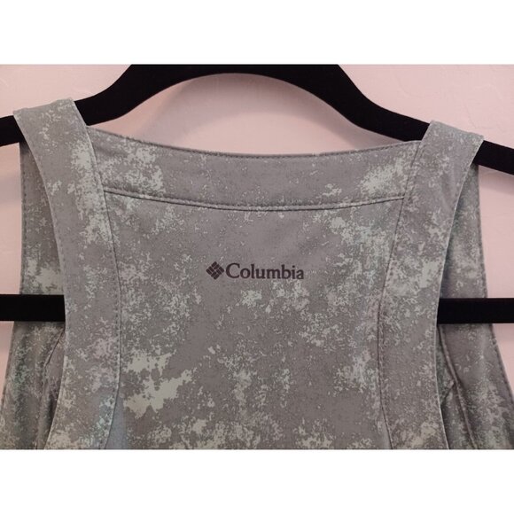 Columbia Dress Womens Sz M Green Sleeveless Active Hiking Performance Stretch - Picture 4 of 9